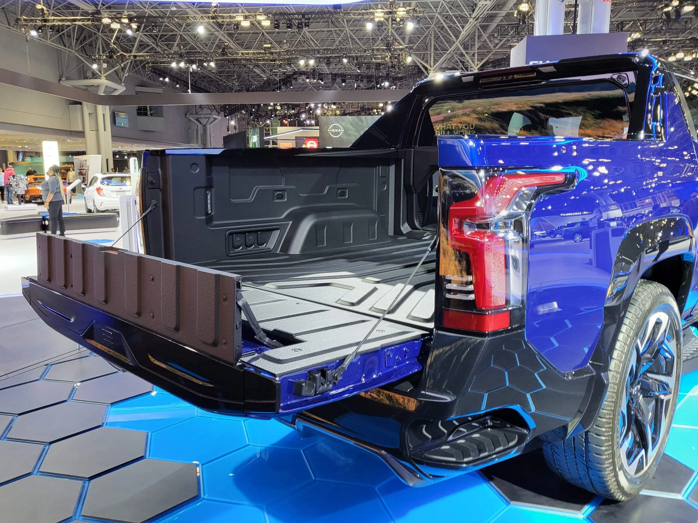2027 Ram Dakota Pickup Strong Non-Tesla EV presence at the 2022 New York International Auto Show 20220415_202339