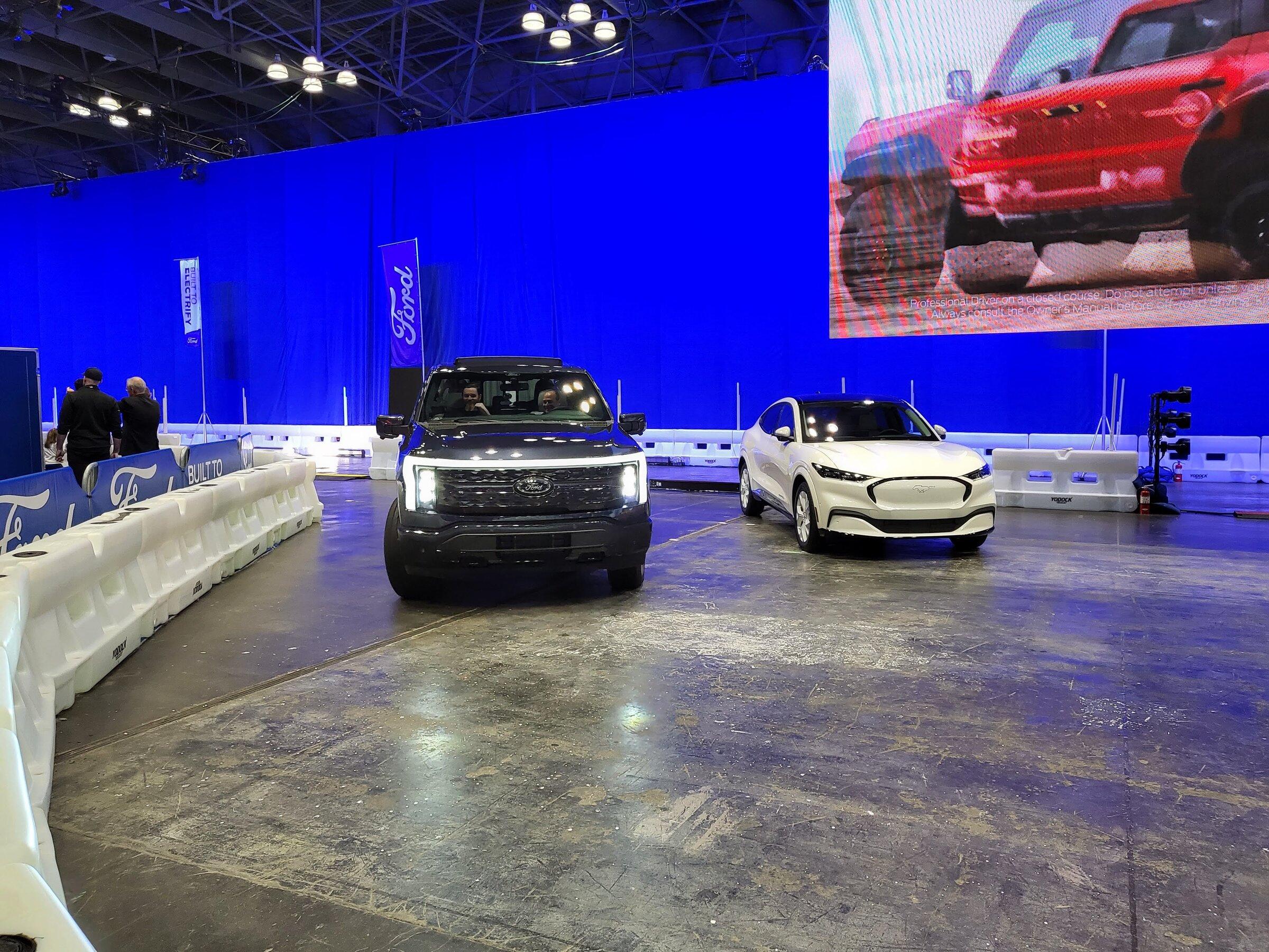 2027 Ram Dakota Pickup Strong Non-Tesla EV presence at the 2022 New York International Auto Show 20220415_203641