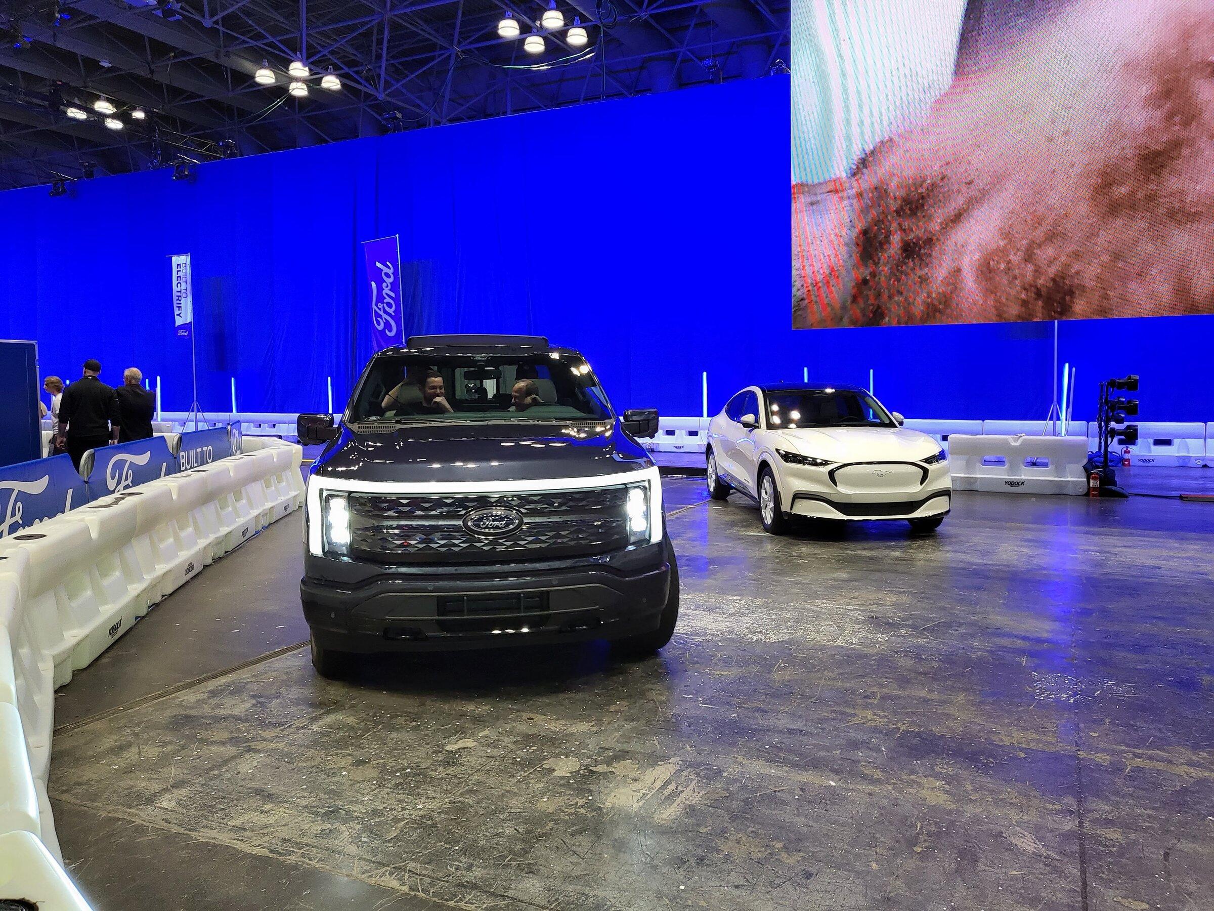 2027 Ram Dakota Pickup Strong Non-Tesla EV presence at the 2022 New York International Auto Show 20220415_203642