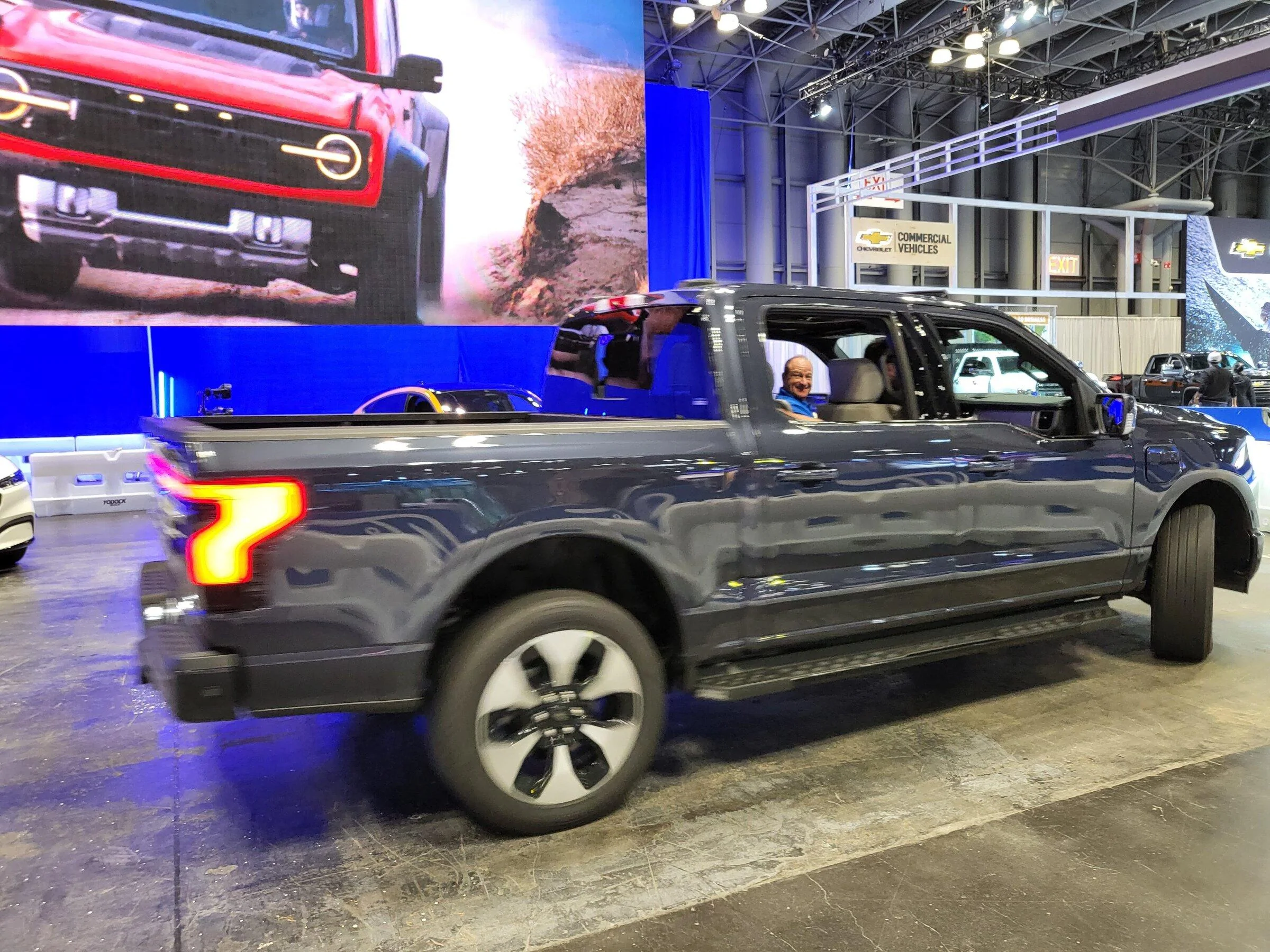 2027 Ram Dakota Pickup Strong Non-Tesla EV presence at the 2022 New York International Auto Show 20220415_203646