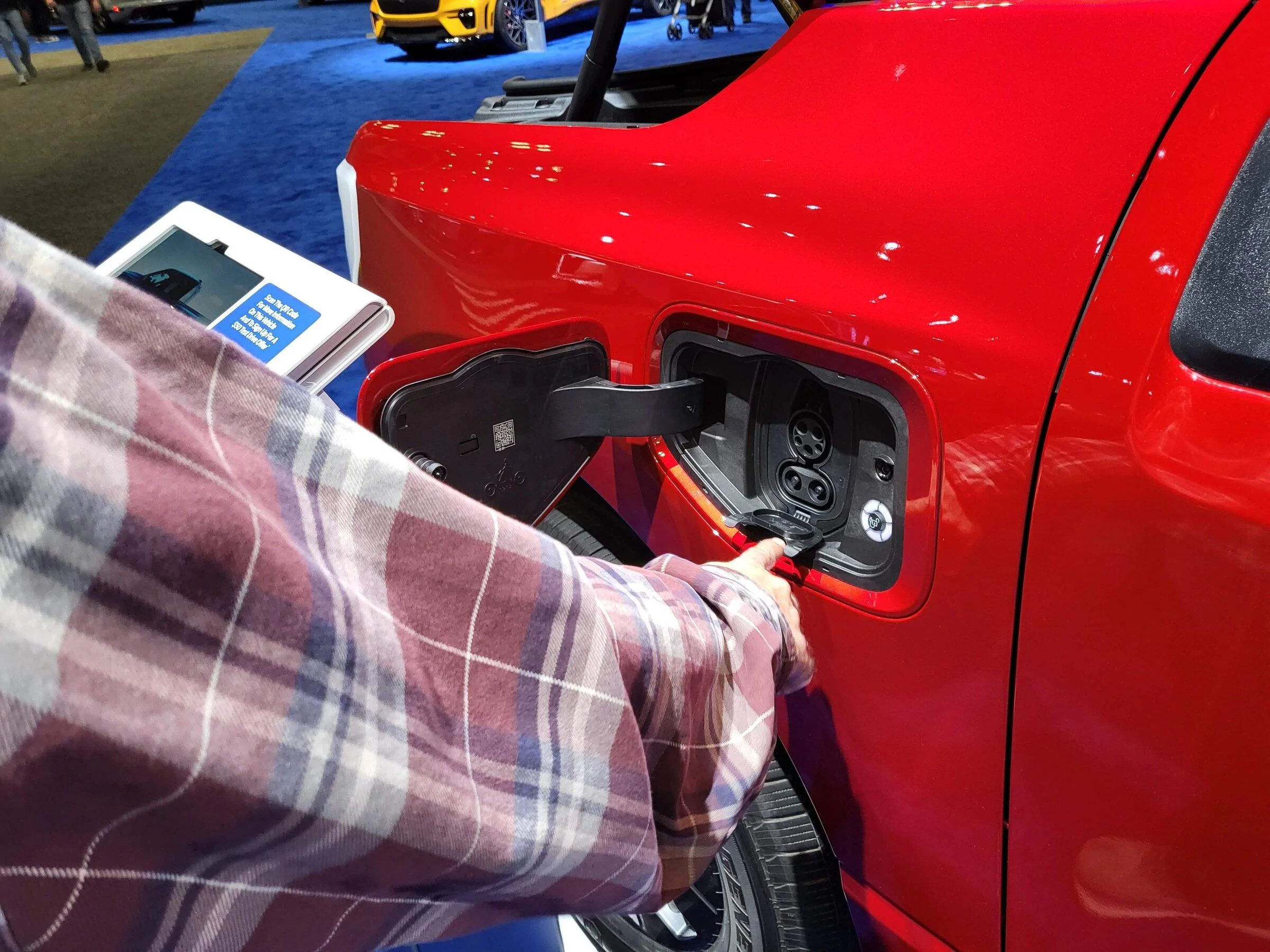 2027 Ram Dakota Pickup Strong Non-Tesla EV presence at the 2022 New York International Auto Show 20220415_203913