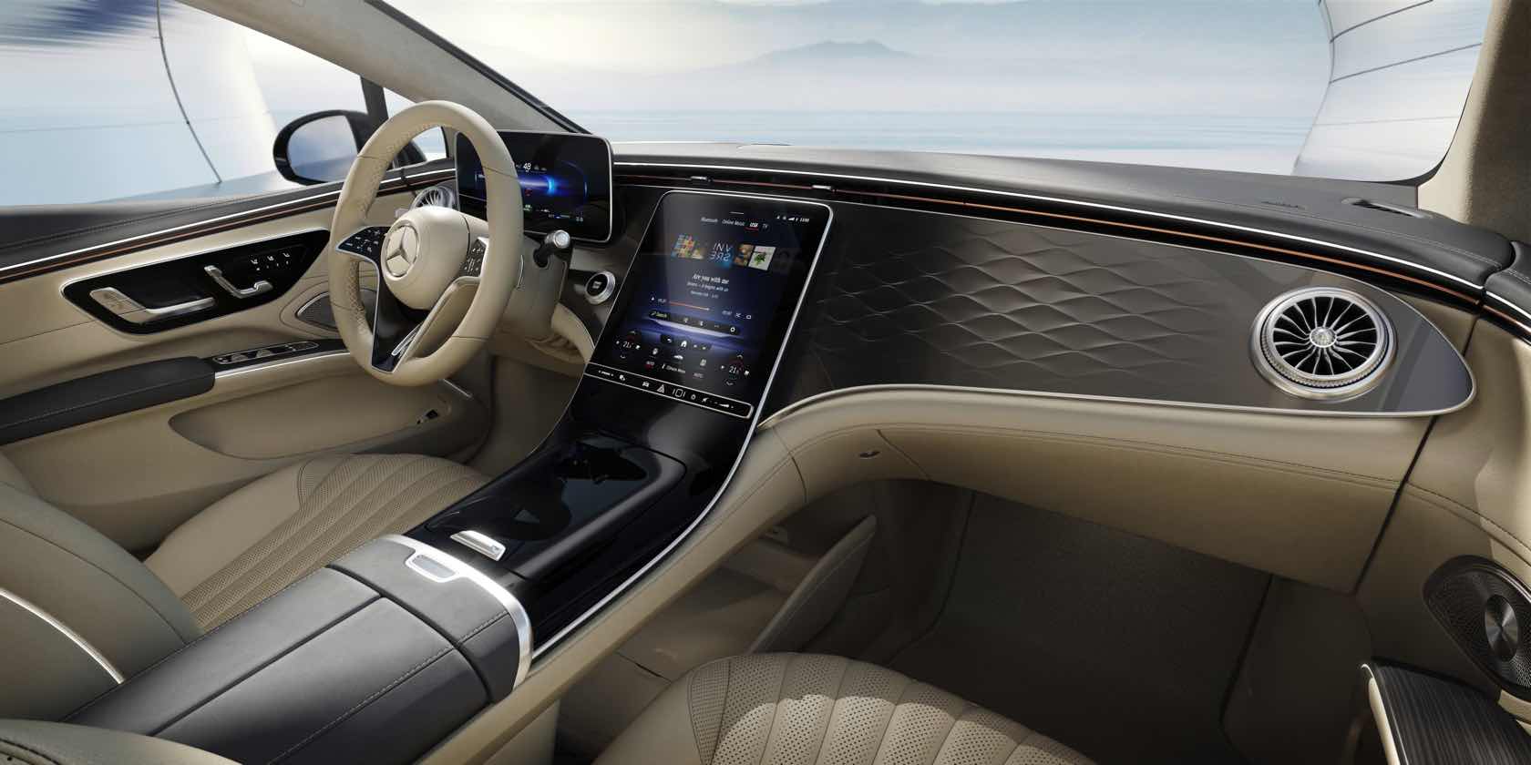 2027 Ram Dakota Pickup 2022 Mercedes-Benz EQS luxury EV: Brains and beauty are a potent combination 21C0195_010