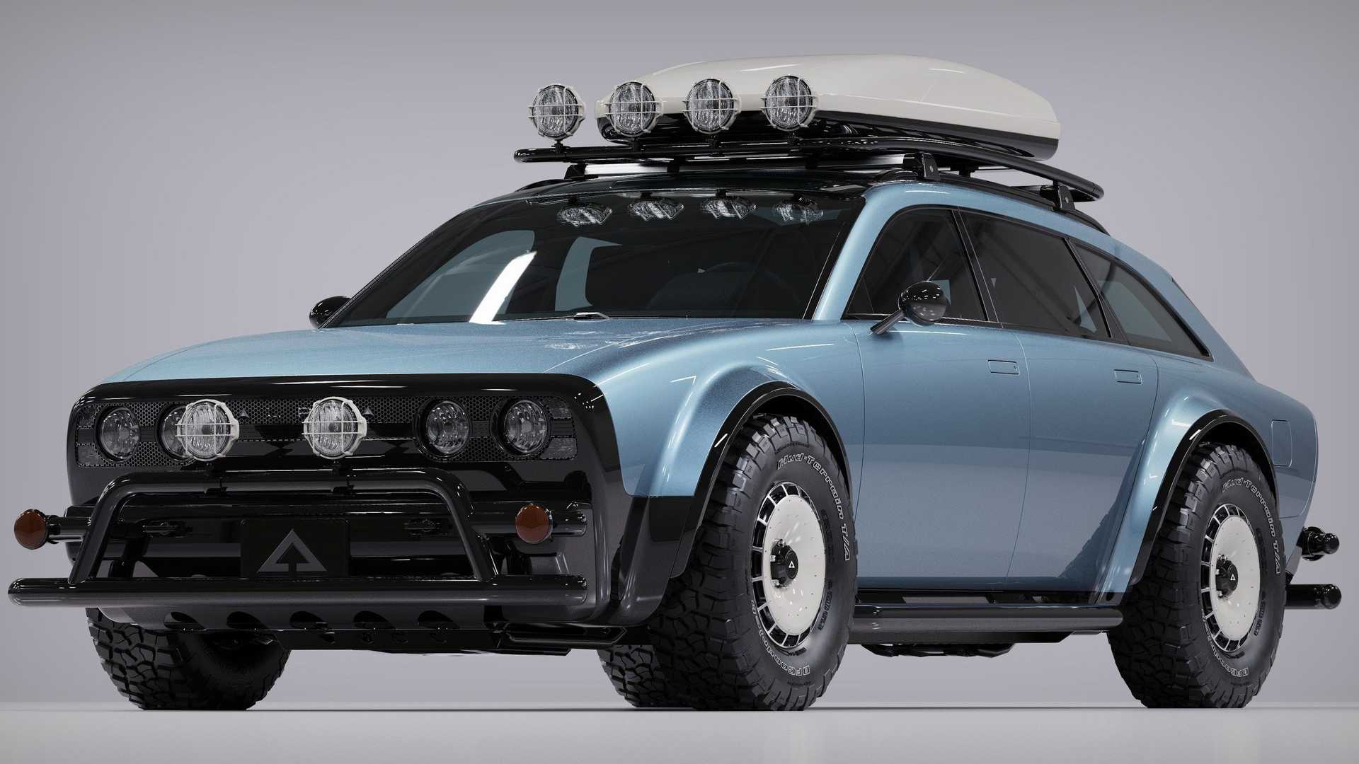 2027 Ram Dakota Pickup Alpha Wolf Truck and other Models alpha-motor-saga-estate-front-corner