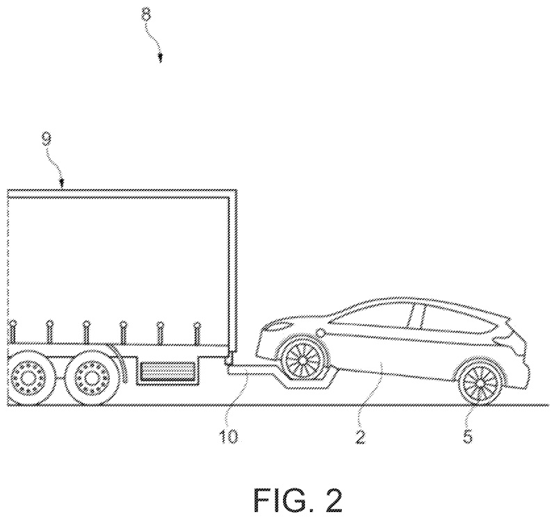 2027 Ram Dakota Pickup Ford patents mobile charging solution for EVs like the Mach-E — by towing them ford-ev-towing-charging-patent-2