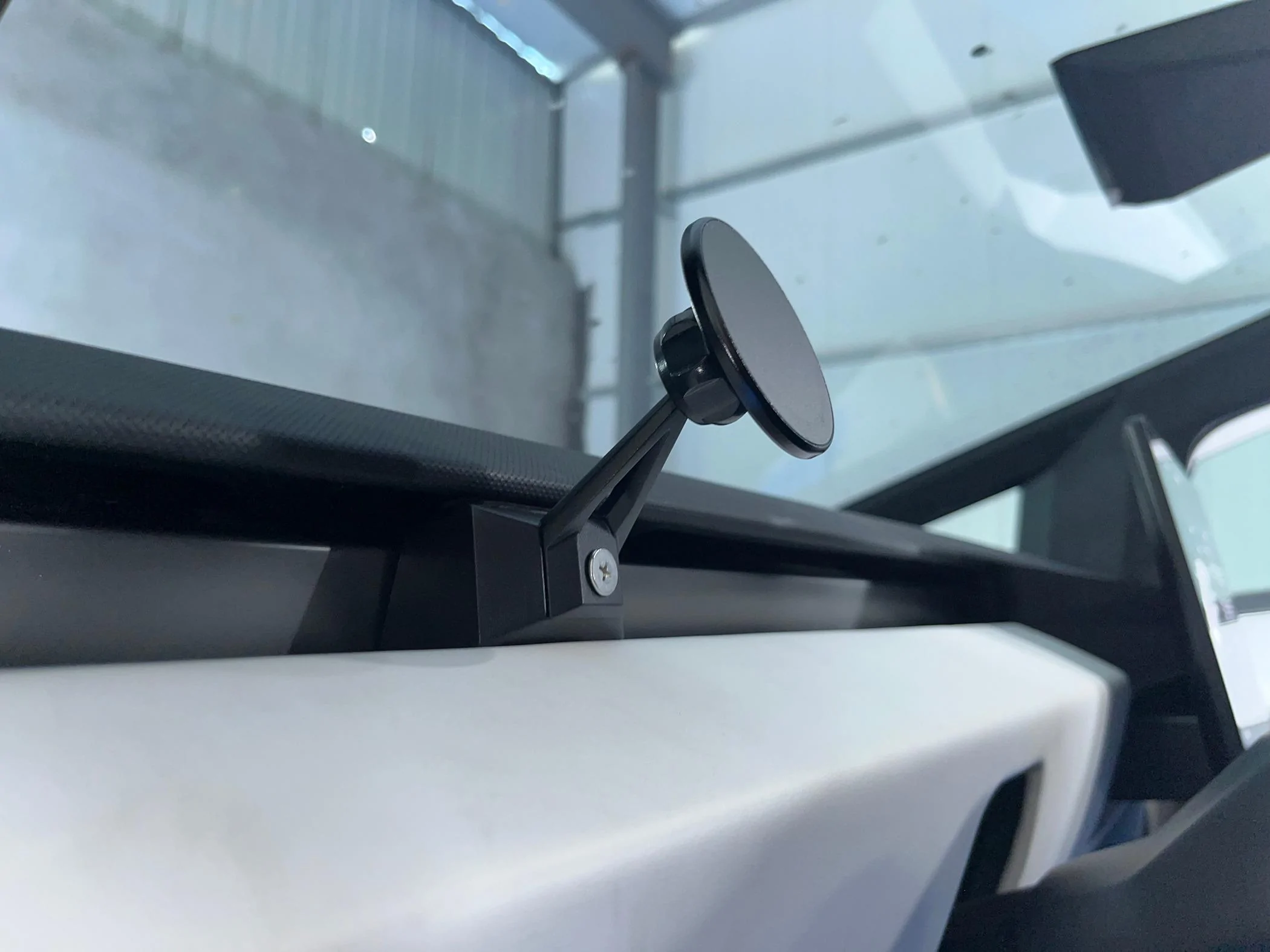 2027 Ram Dakota Pickup ELECFRESH | Product Testing | Cybertruck MagSafe phone mount Solution IMG_1649