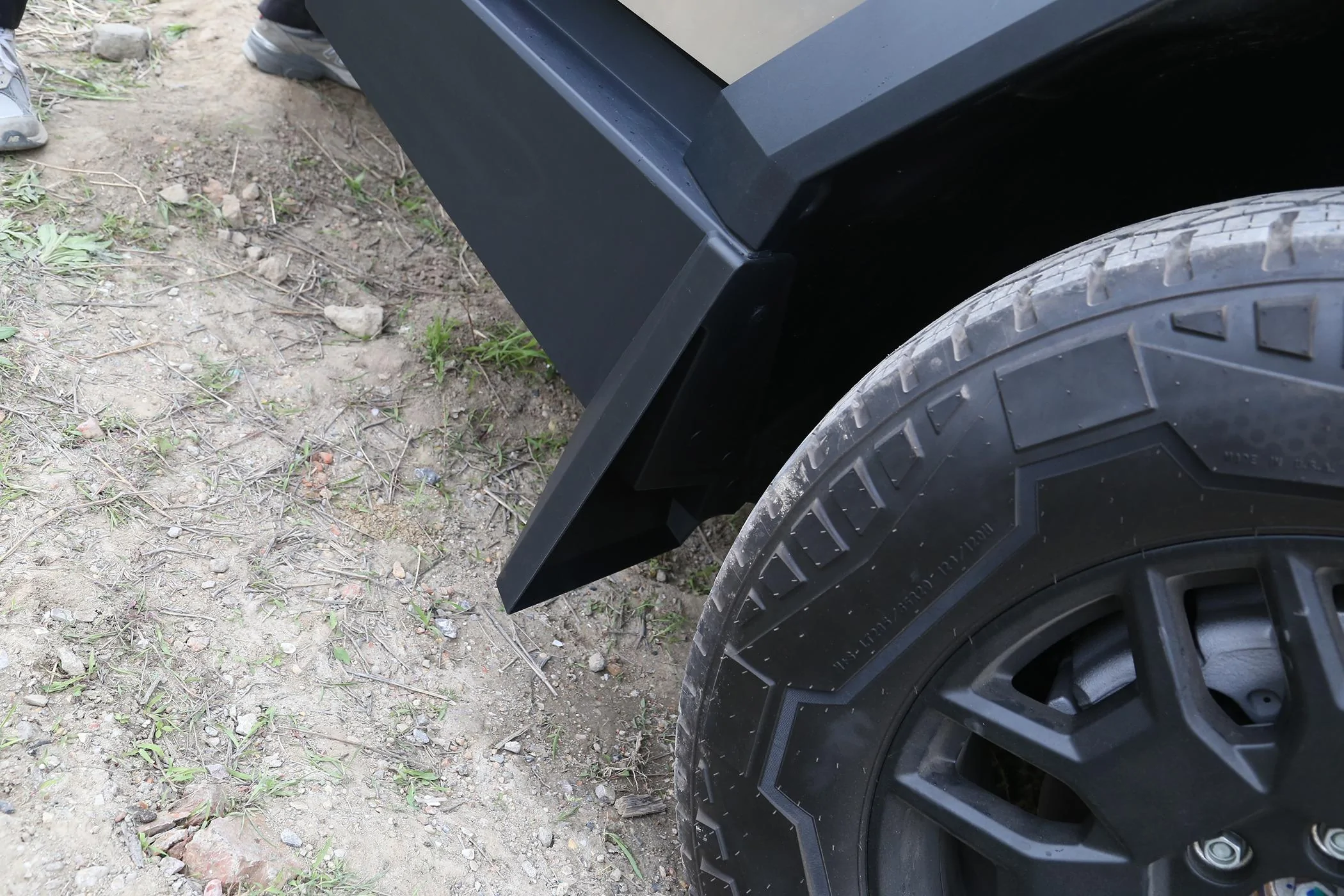 2027 Ram Dakota Pickup ELECFRESH | Product Testing | The Cybertruck Mud Flaps Solutions IMG_5621