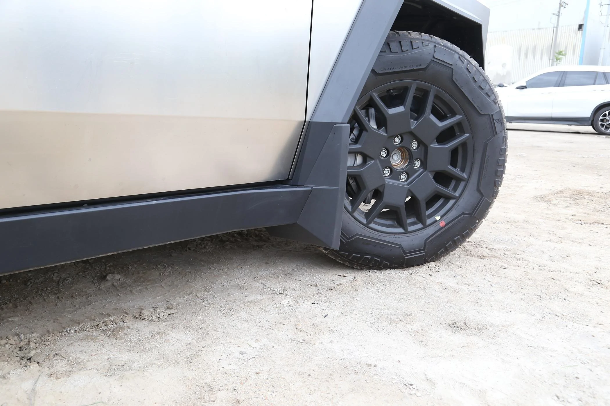 2027 Ram Dakota Pickup ELECFRESH | Product Testing | The Cybertruck Mud Flaps Solutions IMG_5628