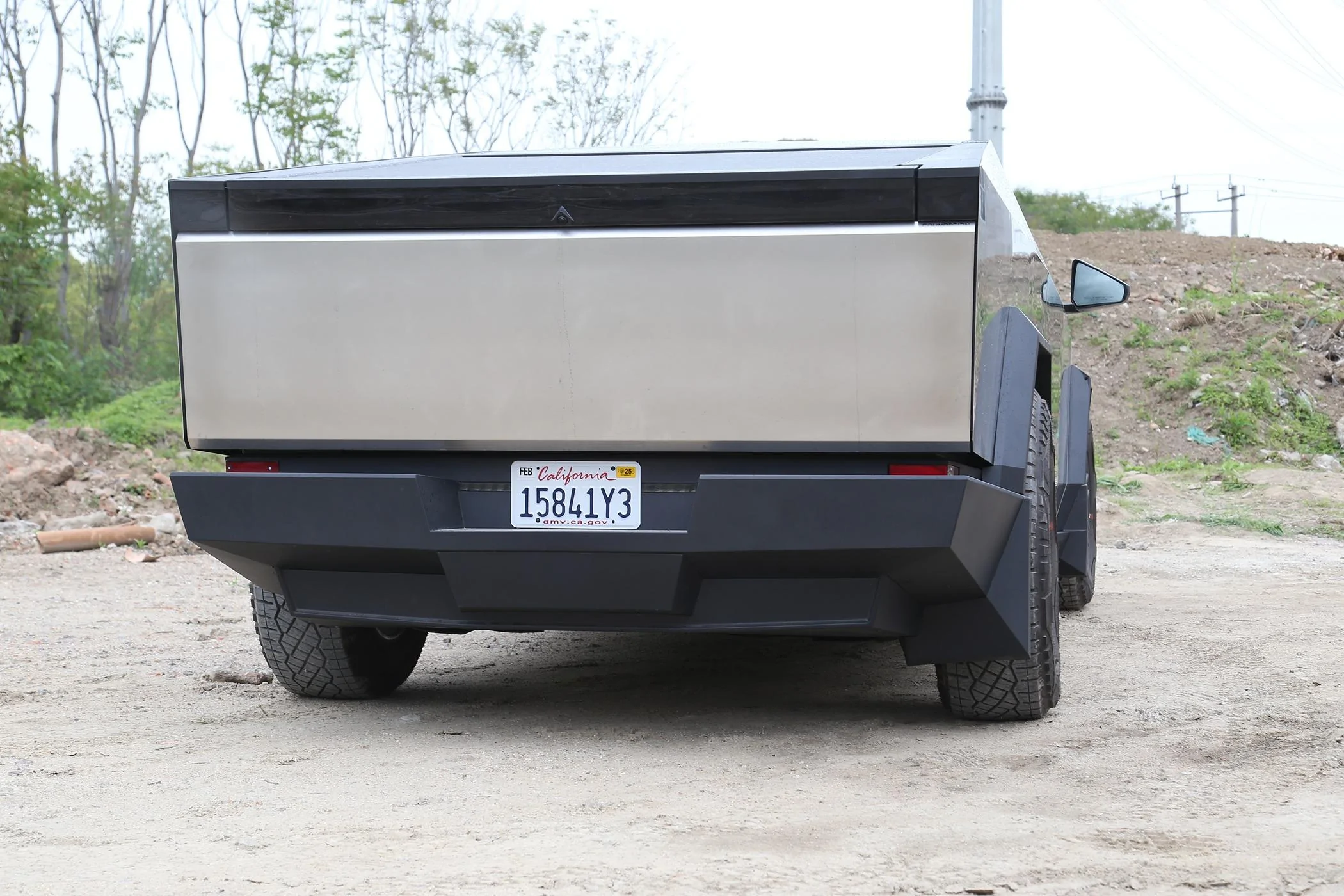 2027 Ram Dakota Pickup ELECFRESH | Product Testing | The Cybertruck Mud Flaps Solutions IMG_5734