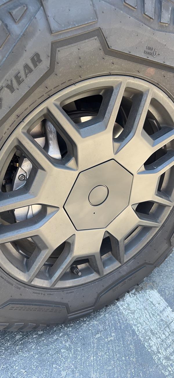 2027 Ram Dakota Pickup [10% OFF] Elecfresh Wheel Center Hubcap Cover For Cybertruck Available Now! IMG_7147