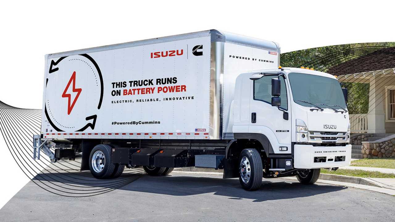 2027 Ram Dakota Pickup Cummins-Powered Isuzu Electric Truck To Start US Trials In 2022 m-duty-prototype-electric-truck-powered-by-cummins