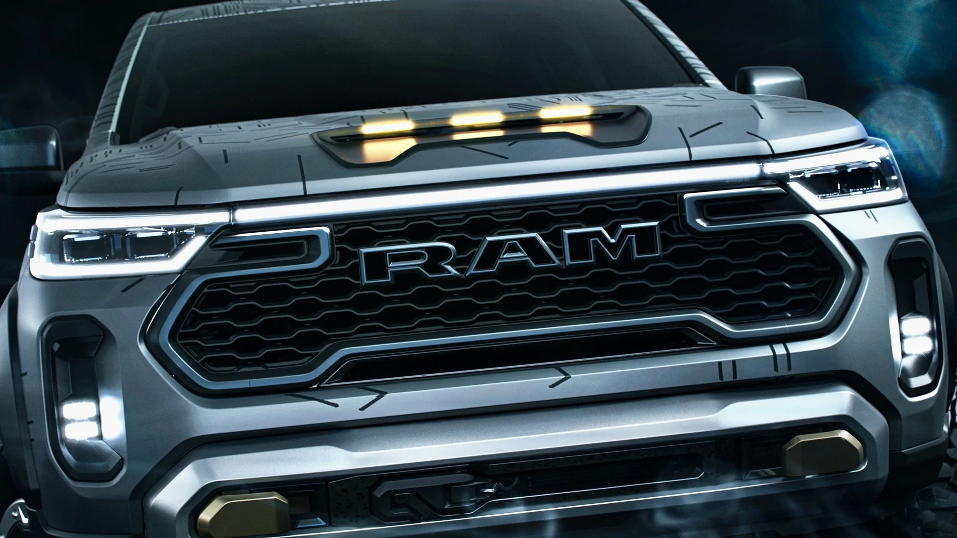 2027 Ram Dakota Pickup Ram Dakota Nightfall Concept revealed NovaRamDakotaNightfallConcept1-scaled