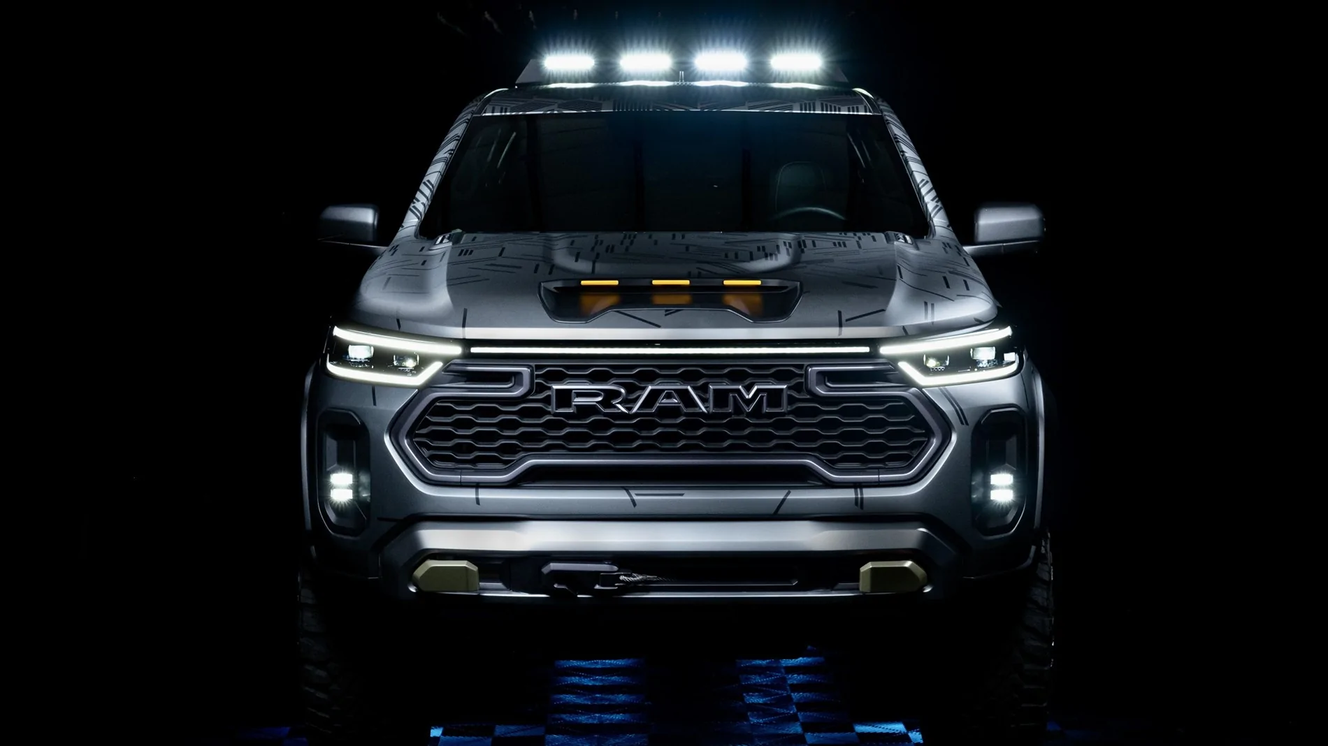 2027 Ram Dakota Pickup Ram Dakota Nightfall Concept revealed NovaRamDakotaNightfallConcept4-scaled