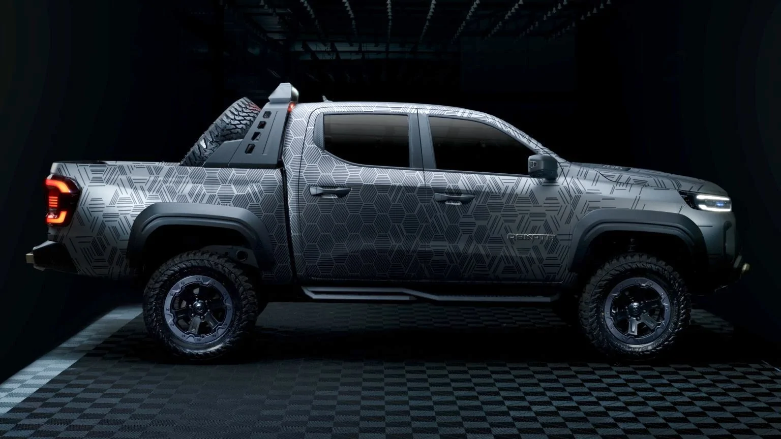 2027 Ram Dakota Pickup Ram Dakota Nightfall Concept revealed NovaRamDakotaNightfallConcept6-1536x864