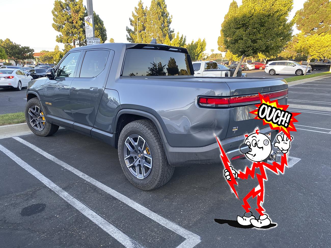 2027 Ram Dakota Pickup Rivian powers laser engraver at music festival Ouch Rivian