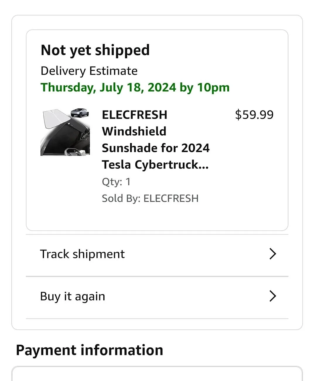 2027 Ram Dakota Pickup [Elecfresh] Windshield Sunshade For Cybertruck Screenshot_20240714_141618_Chrom