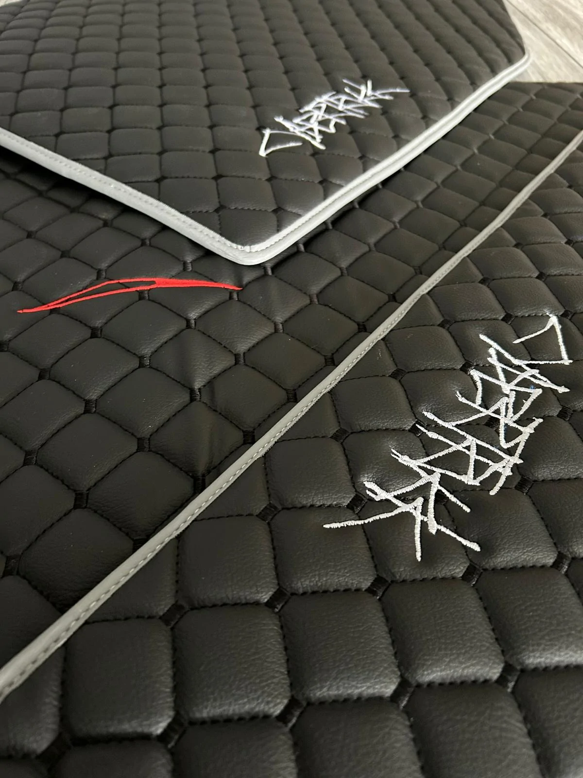 2027 Ram Dakota Pickup Cybertruck Leather Car Mats Diamond Style with Color Option -- by Premium-CarCover WhatsApp Image 2024-04-20 at 08.50.21