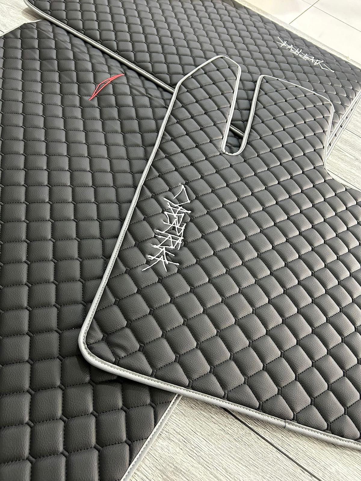 2027 Ram Dakota Pickup Cybertruck Leather Car Mats Diamond Style with Color Option -- by Premium-CarCover WhatsApp Image 2024-04-20 at 08.52.49