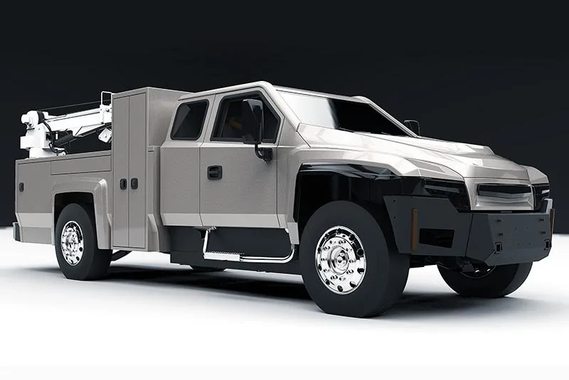 2027 Ram Dakota Pickup Minnesota startup sees a growing niche market for electric work trucks zeus-electric-truck-utility-tools-hoist