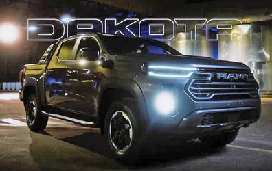 Ram Dakota pickup (production version) first look!