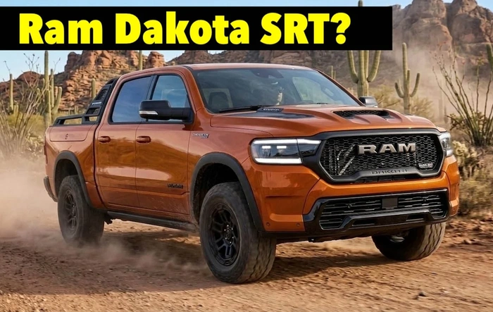 2028 Ram Dakota SRT will be most powerful midsize pickup (at least 470 HP)!